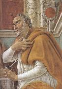 Details of  St Augustine in his Study (mk36), Sandro Botticelli